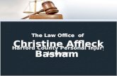 Harford County Personal Injury Lawyer | Christine Affleck Basham