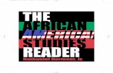 African American Studies Reader-Nathaniel, Jr. Norment (2007) Introduction Chapter