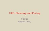 TIRP Pacing slides 2013