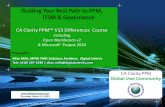 Ca clarity ppm v13 differences course