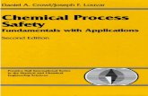 Chemical Process Safety Fundamentals With Applications