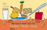 (Ebook   health - nutrition) recipies and tips for healthy and thrifty meals