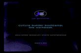 Culture Builder Bootcamp: Building an Inclusive Organizational Culture (workbook)