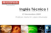 IngléS TéCnico I 171109