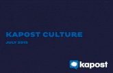 Kapost culture 7.2013
