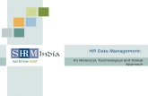HR Data Management: SHRM India