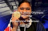 Valerie's 2012 olympic journey again again
