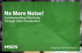 No More Noise! Effective Communication Through Data Visualization