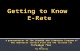 GettingtoKnow E-rate