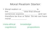 Moral realism   god-independent transcendent truth