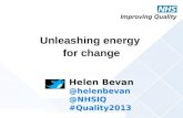 Unleashing energy for change