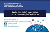 Apresentação da Rede Social Corporativa - Social Base