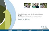 Enterprise Social Networking, Cox Enterprises: Living the Case Study