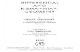 D. Laugwitz Differential and Riemannian Geometry 1965