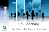 Co-Teaching: Six Models for Teacher Success