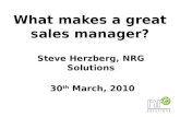 300310   What Makes A Great Sales Manager