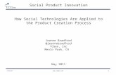 How to Apply Social Technologies to Product Innovation