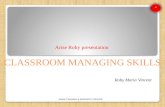 Classroom management   Arise roby