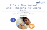 The New Normal Intuit Small Business