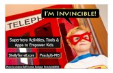 Superhero Activities, Apps, & Tools to Empower Kids