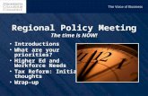 Slides for regional policy meetings   5-10