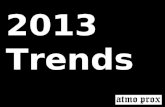 2013 trends