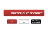 Bacterial resistance mechanisms and new trends for resistance overcoming