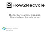 How2Recycle presentation 7/7/2014