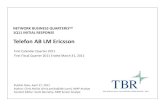 TBR 2Q11 Ericsson Initial Response Report
