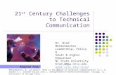 21st Century Challenges to Technical Communication