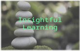 Insightful learning