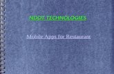 Mobile Apps for Restaurant