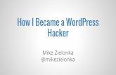 How I Became a WordPress Hacker