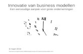 Innovatie van business modellen