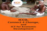 ICCO, Connect4Change and ICT for economic development
