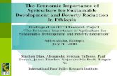 The Economic Importance of Agriculture for Sustainable Development and Poverty Reduction