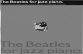 Beatles - For Jazz Piano (Arr. Steven Hill)