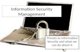 Information security management