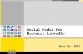 Social Media for Brokers: LinkedIn