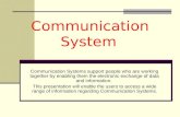 HSC Communication systems