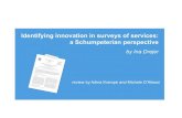 "Identifying innovation in surveys of services: a Schumpeterian perspective" by Ina Drejer, article review
