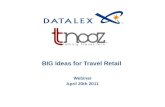 Tnooz-Datalex webinar - BIG ideas for travel retail