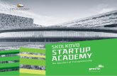 SKOLKOVO Startup Academy brochure
