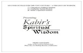 Kabir's Spiritual wisdom