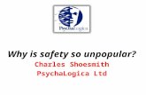 Why is safety so unpopular? - Charles Shoesmith (PsychaLogica) - Safety and Health Expo 2014