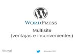 Wordpress (MU) Multisite ventajas y desventajas