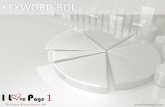 Keyword Research - ROI
