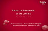 De bioscoop ROI van merken als Haribo, Coca Cola en Carlsberg volgens Dansk Reclame Film