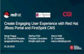 Create engaging user_experiences_with_red_hat_j_boss_portal_and_first_spirit_cms