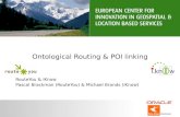 Ontological Routing & POI linking